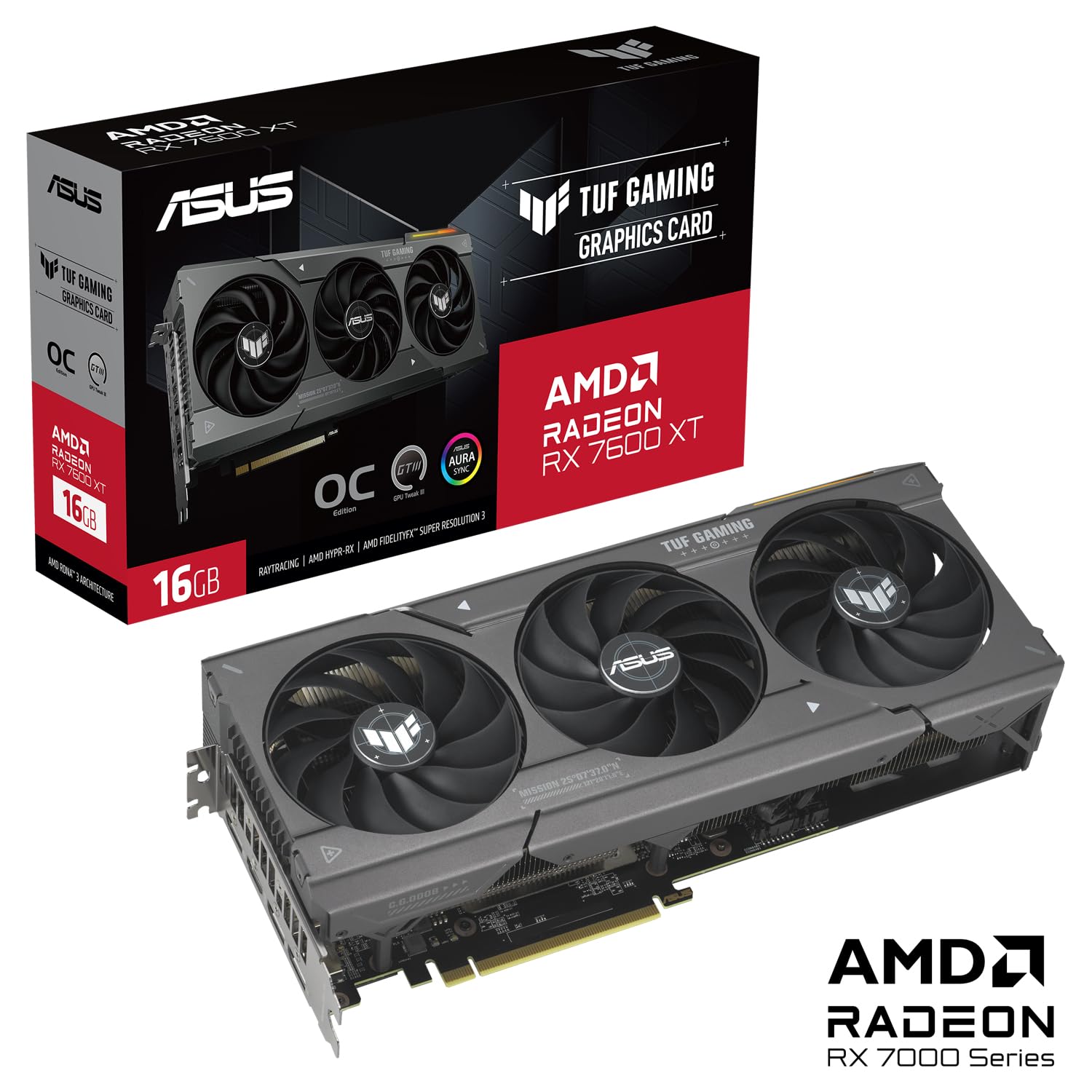 ASUS AMD Radeon RX 7600 8GB OC 美品 Amazon | ASUS ROG Strix Radeon™ RX 7600 OC Edition 8GB GDDR6