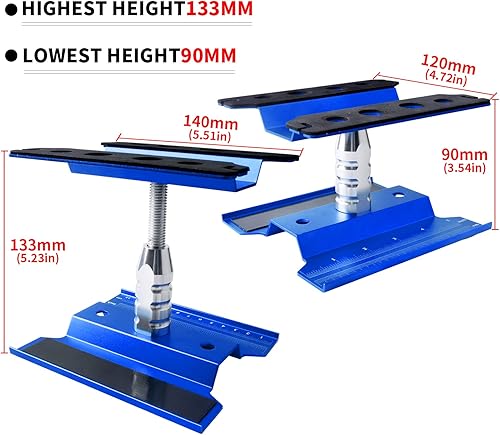 Miniatura 3 de Aluminum RC Car Work Stand w/Screw Tray & RC Body Reamer Body Scissors for RC Car Crawler Monster Truck Buggy
