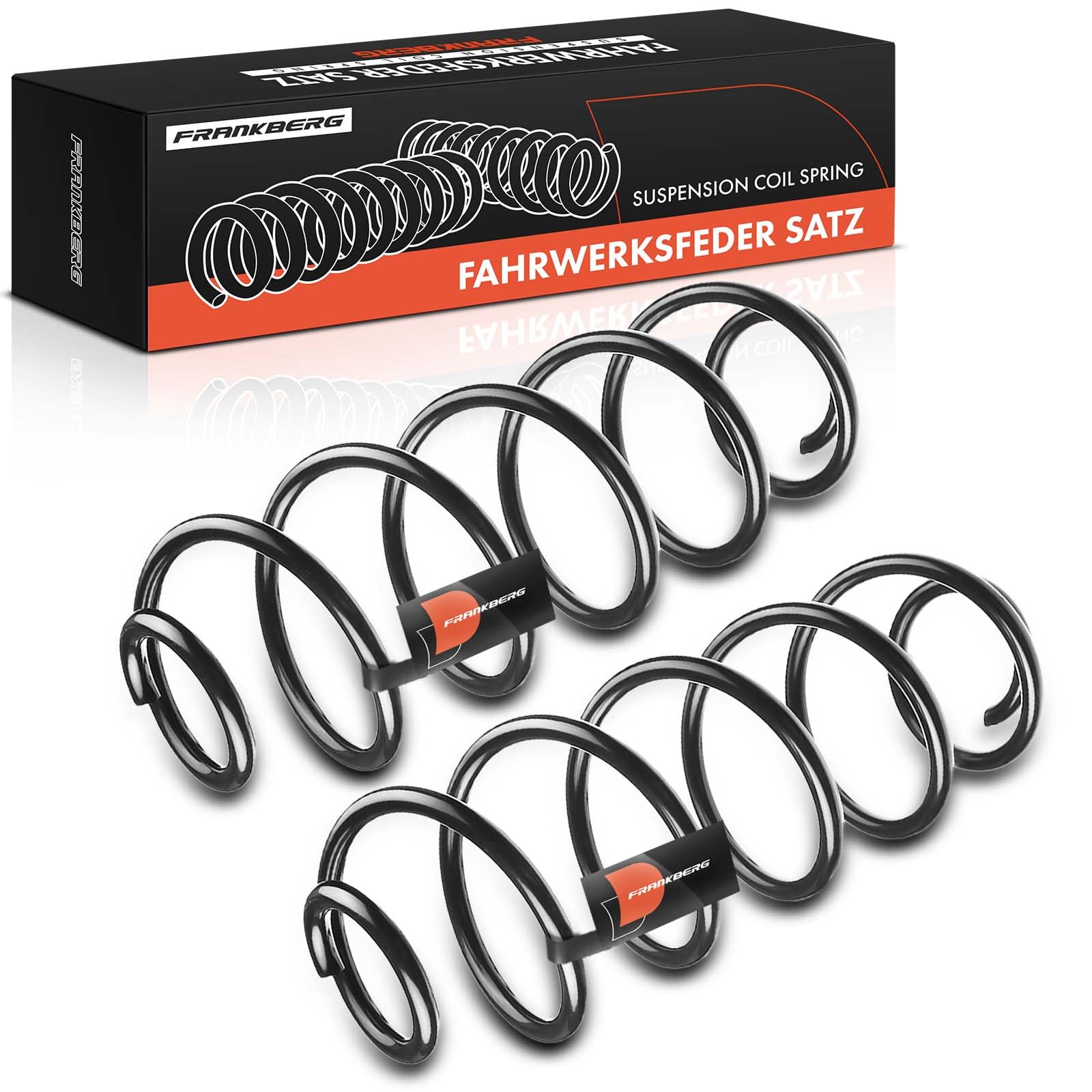 Frankberg 2 ressorts de suspension pour essieu arrière 5102P2 | Compatible avec: