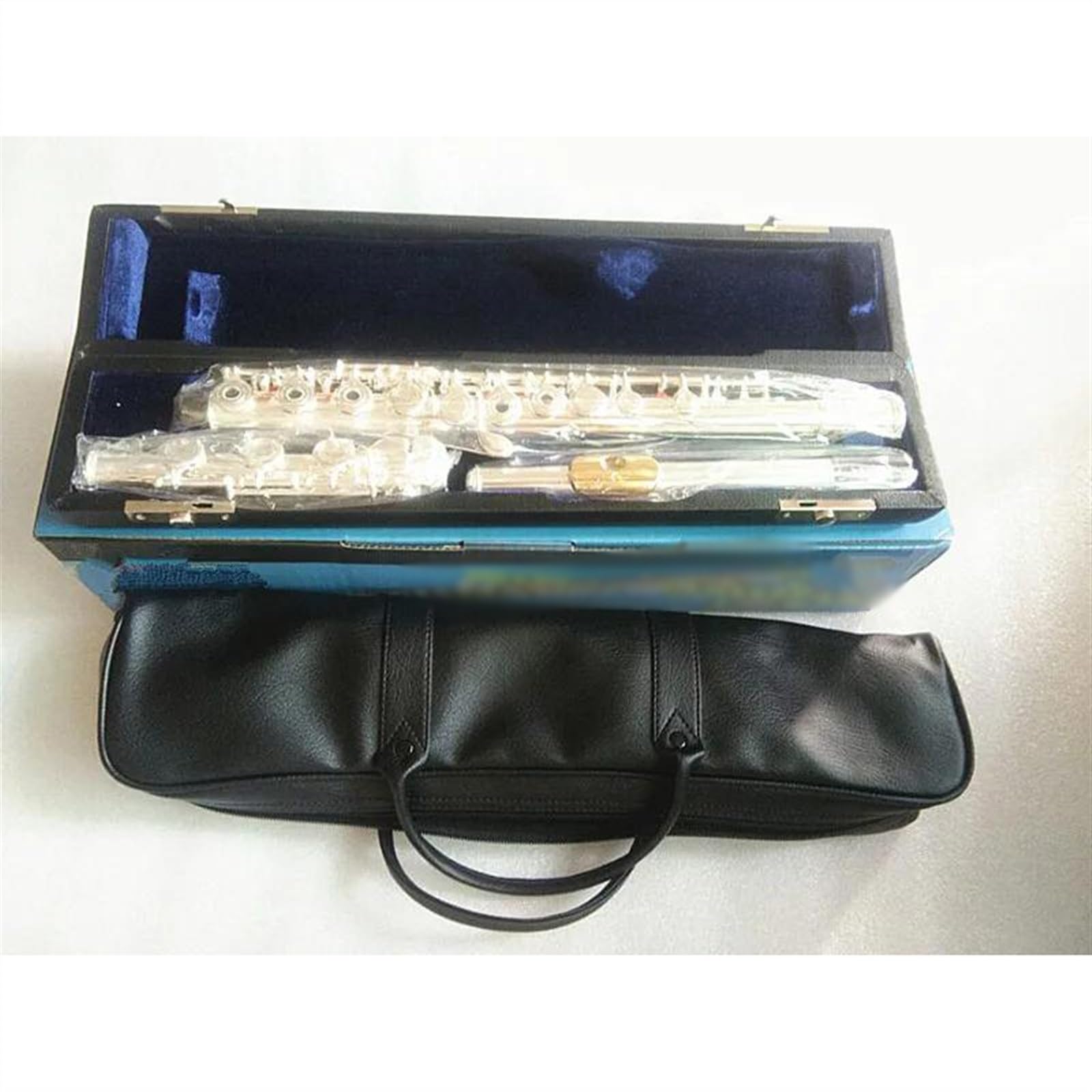 Bocchino Per Flauto In Argento Placcato Argento Con Chiave E A 17 Fori Con Foro Aperto C Tune Flauto Traverso per Principiante