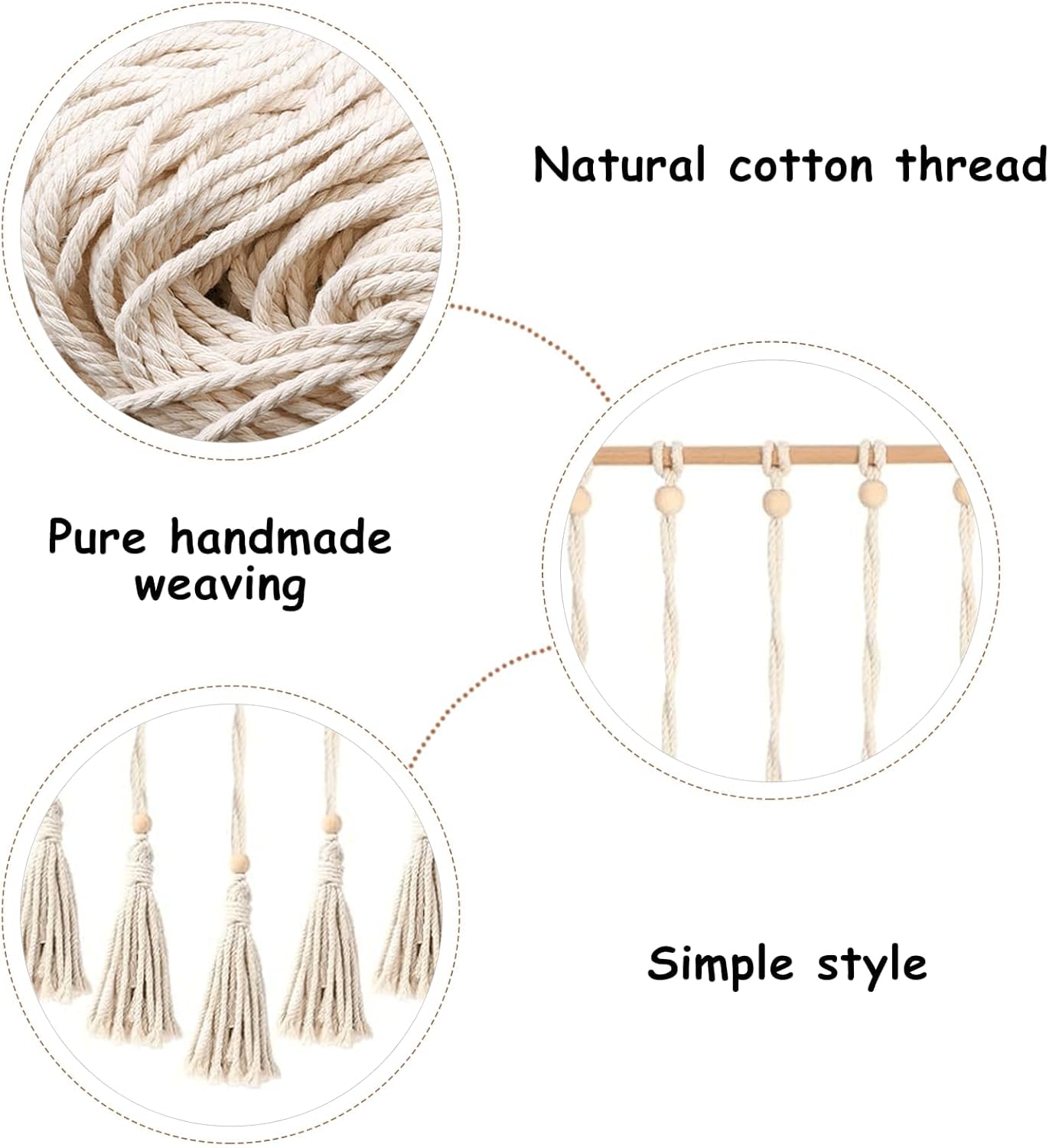 عرض صور معلق، مكرامية للتعليق على الحائط مع 30 مشبك لعرض الصور... - view 3