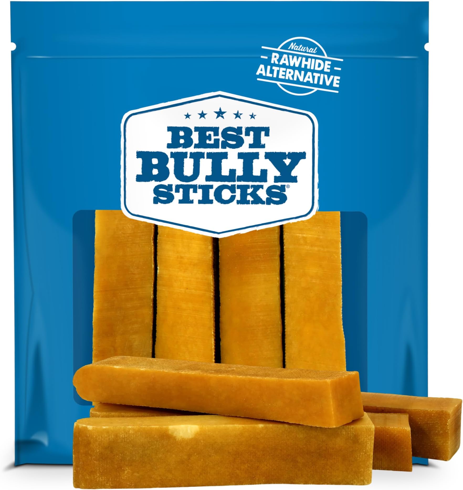 Best Bully Sticks Himalayan Yak Cheese for Dogs - X-Large 4 Count (Pack of 1) - Natural, No Lactose, Odor Free, Long-Lasting Snack
