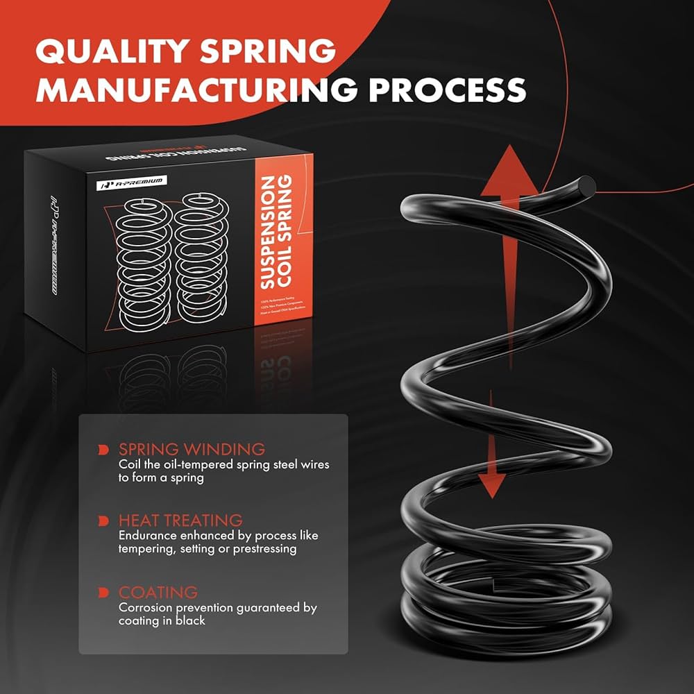 98yダッジラムバン　フロントスプリング Amazon.co.jp: A-Premium フロントサスペンションコイル