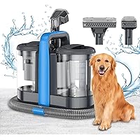 450W/ 12Kpa Lavatappeti Portatile,Lavatappeti,Aspirapolvere per Macchie,Lavatappezzeria,lava divano ad Acqua,lava