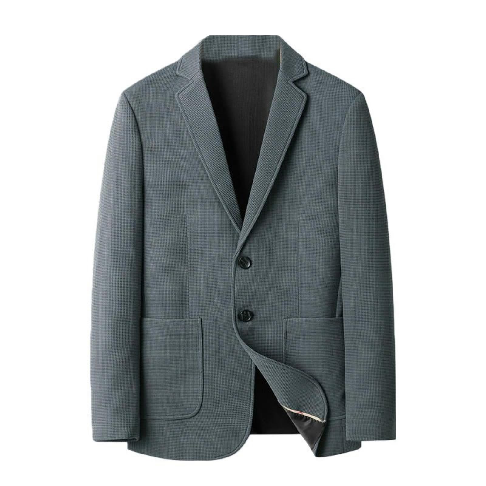 Blazer décontracté pour homme veste infroissable intersaison - 4