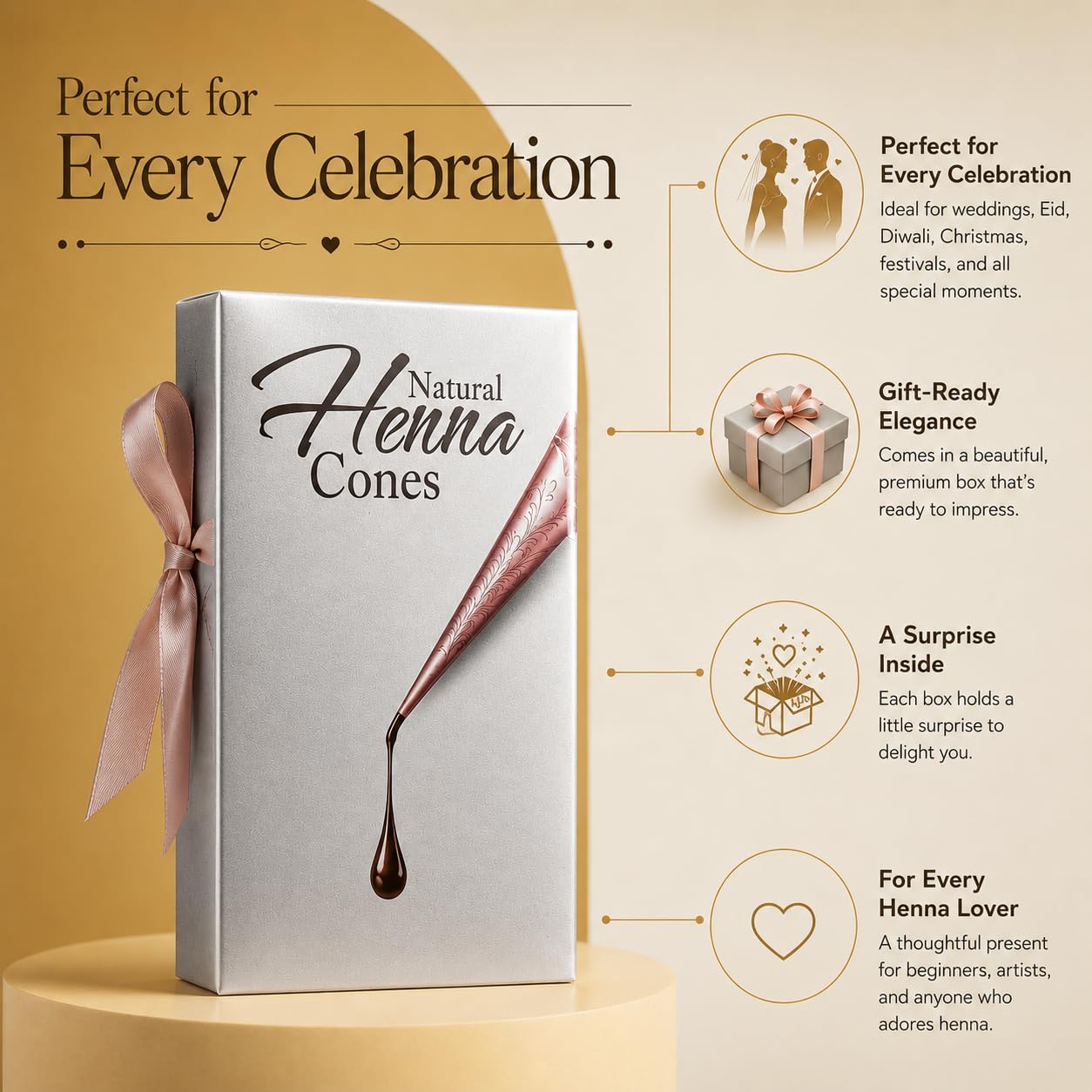 Amazon.com : Jasmine 100% Natural Henna Cones for Hair Color