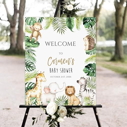 Miniatura 8 de Letrero de bienvenida de sol, letrero de bienvenida de baby shower, letrero de verano para baby shower, letrero de caballete de cumpleaños, letrero