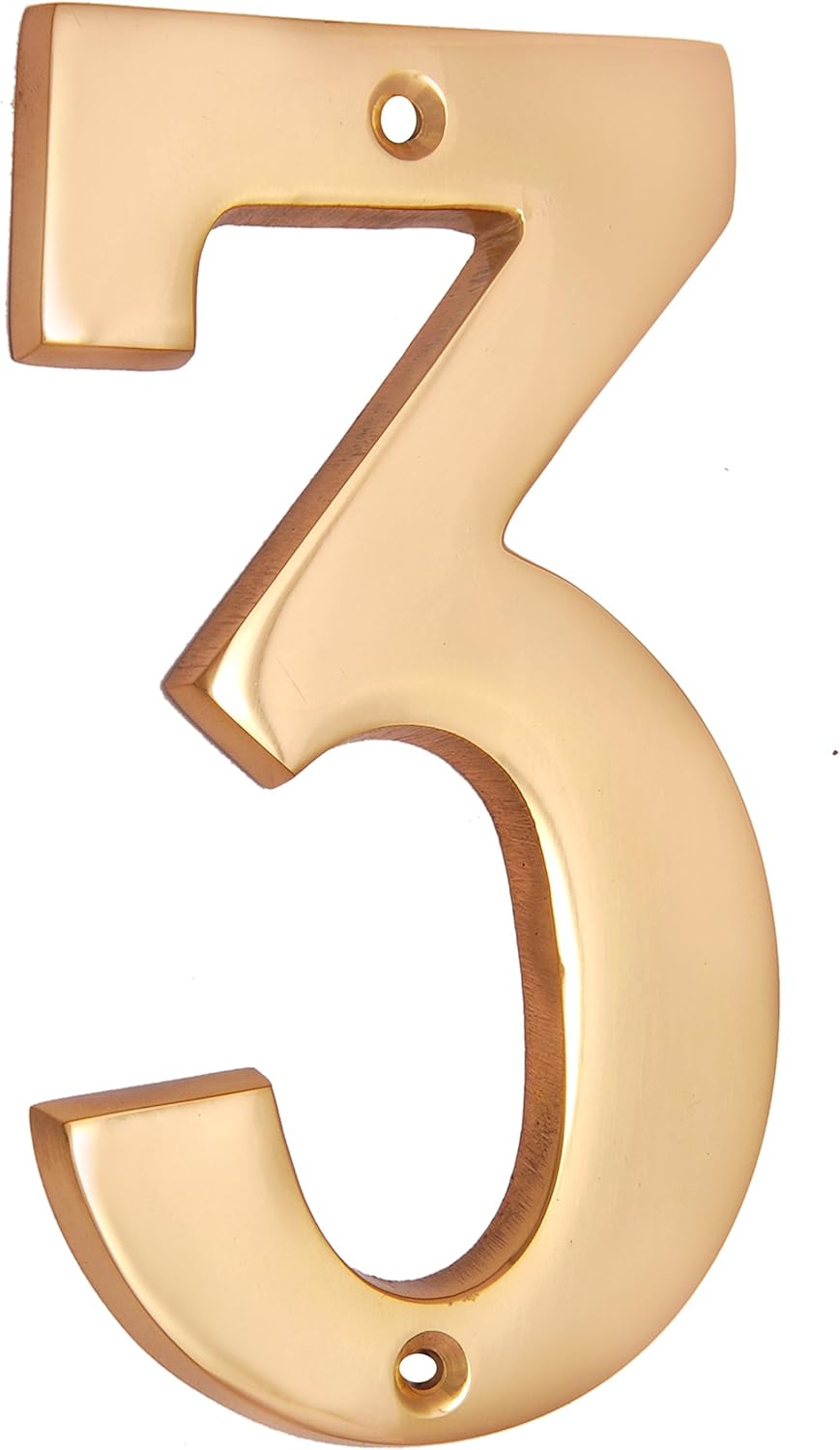 Adonai Hardware 5" Brass Numeral 9"