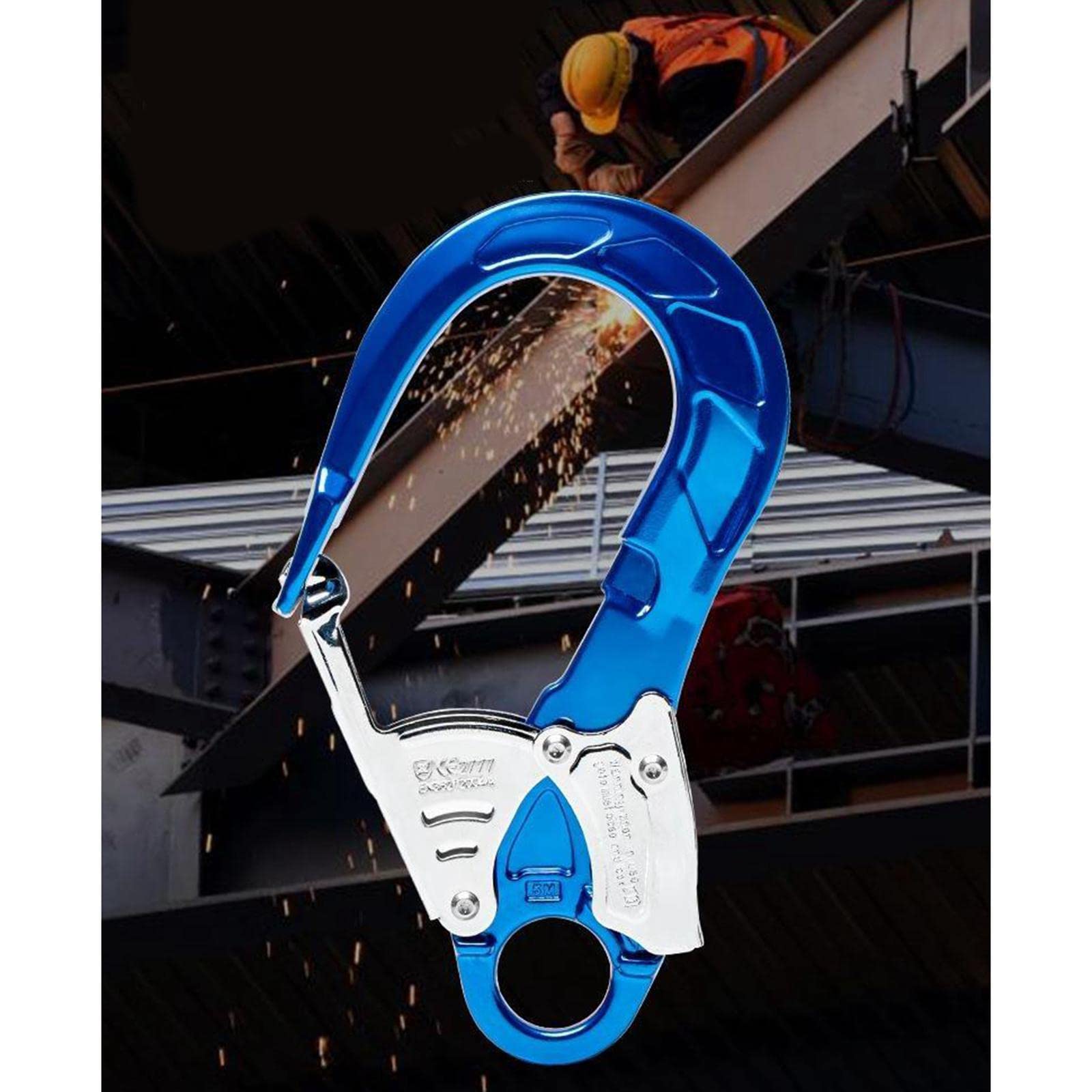 Mousqueton 23KN avec Clip