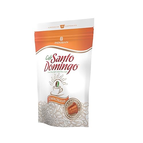 Miniatura 10 de Cápsulas de café Peaberry de Santo Domingo, compatibles con cafeteras originales Nespresso  Producto de la República Dominicana (10)