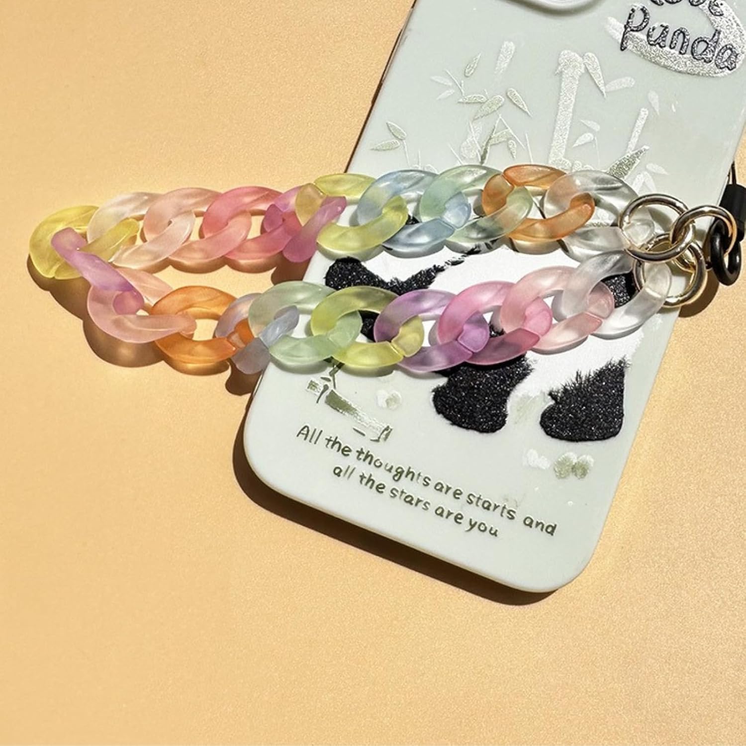 Phone Wrist Strap Aesthetic Cell Phone Charms Cute Lanyard Chain Accessories for Bag Backpack Keychain Camera Pendants Decor