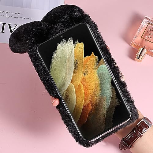 Miniatura 5 de Mikikit Funda para teléfono compatible con Galaxy S21 Ultra 5G, protector de teléfono esponjoso lindo para teléfono inteligente, funda protectora de