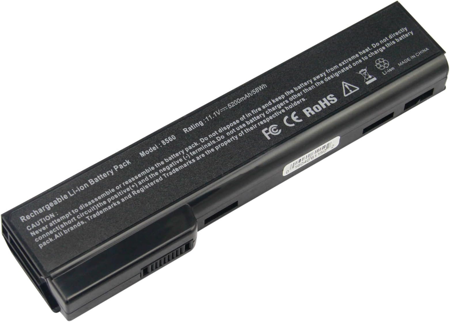 Laptop Notebook Battery for HP EliteBook 8460p 8460w 8470p 8470w 8560p 8570p,Fit for hp HSTNN-LB2F HSTNN-LB2H Battery