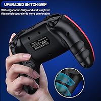 Vista 7 de Wireless Switch Controller for Switch/Lite/OLED/Swicth 2 Controller, Switch Controller Joysticks Work with iOS/Android/PC-Switch 2 Pro TURBO