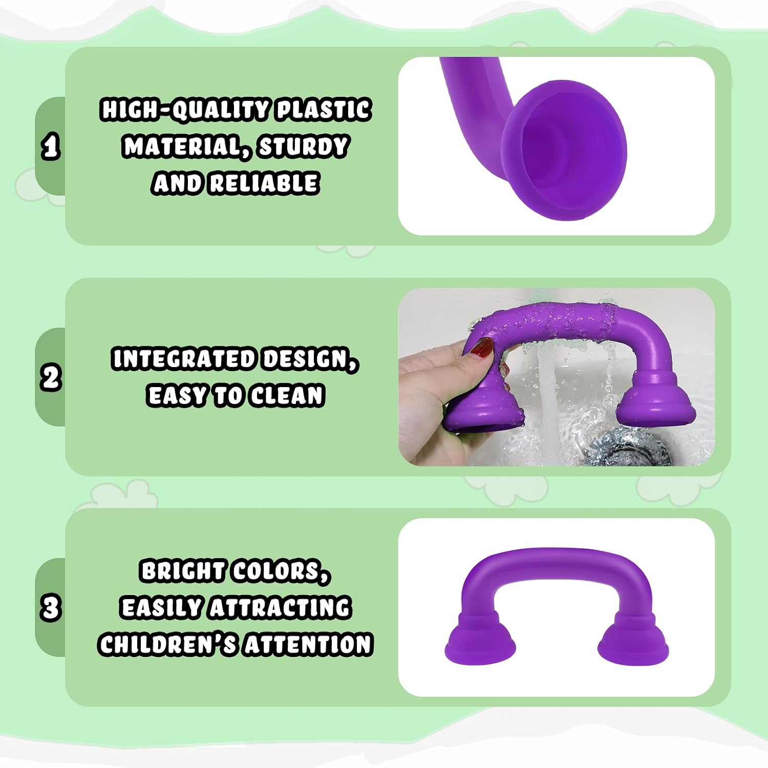 6 pcs Whisper Reading Phones for Classroom Hear Myself Sound Speech Therapy Tool Auditory Feedback Whisper Phone Manipulatives for Kids Preschool Children (Purple) image 4