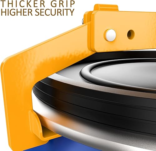 Miniatura 6 de Abrazadera de tambor vertical - Levantador para tambores de acero y plástico de 55 galones - Una abrazadera se adapta a todos - Capacidad de 1100