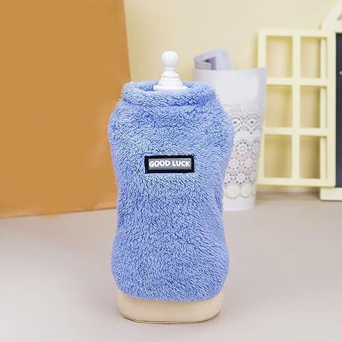 Miniatura 5 de Lindos suéteres para perros pequeños, ropa Kawaii para perros pequeños, niñas y niños, ropa para cachorros, forro polar suave y cálido para
