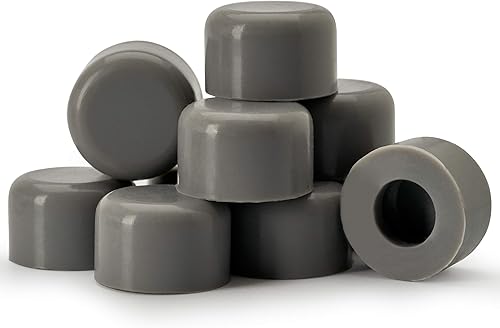 Miniatura 8 de Puntas de repuesto de goma prémium para tope de puerta, parachoques de puerta, tapas de bisagra de resorte para protección de pared y piso, tamaño