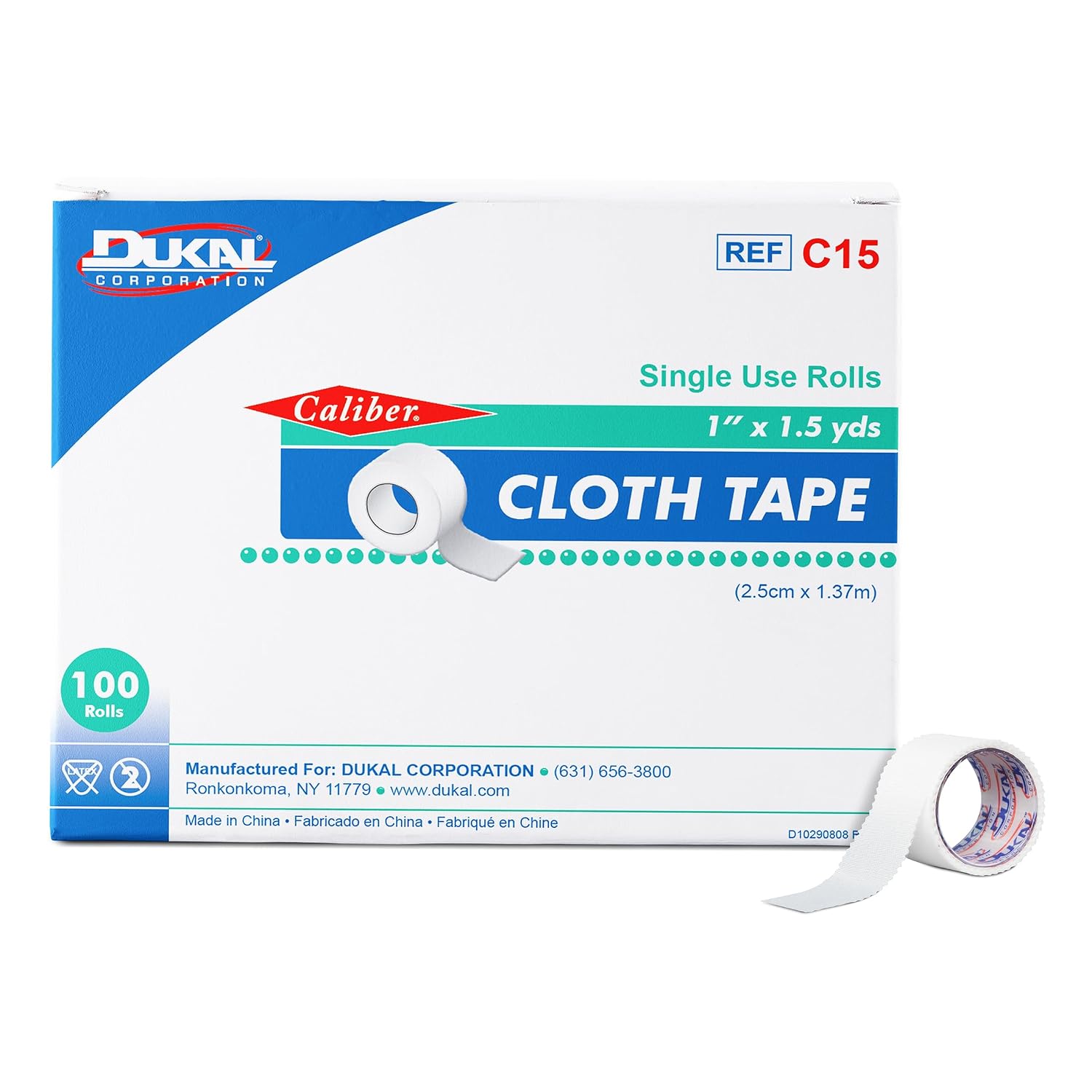 Dukal Cloth Tape 1" x 1.5 yd