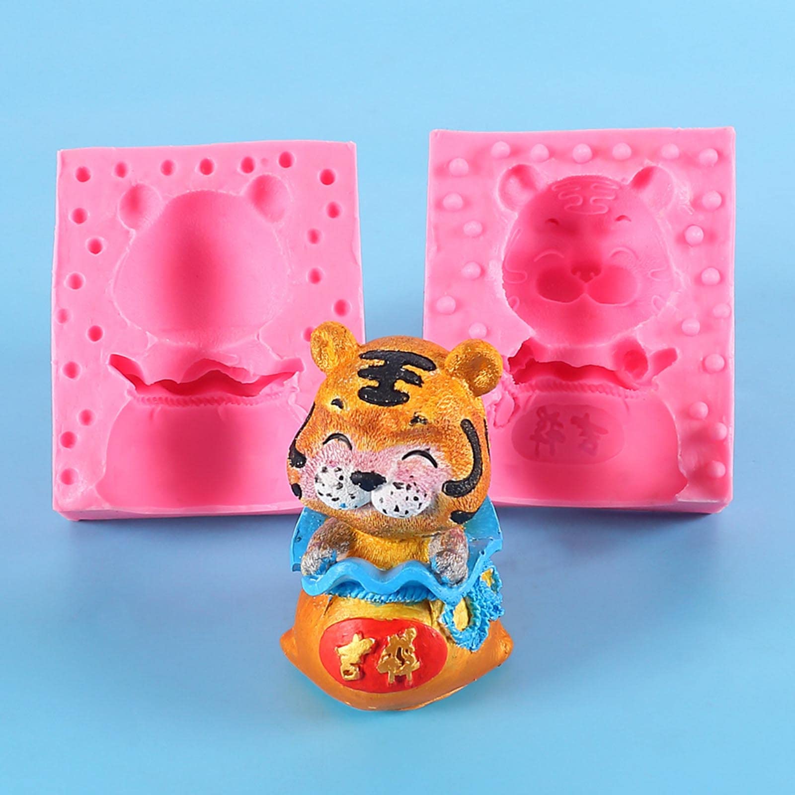 Moldes de fondant en forma de 3D, moldes de chocolate, decoración de pasteles, regalos para los amantes de la repostería