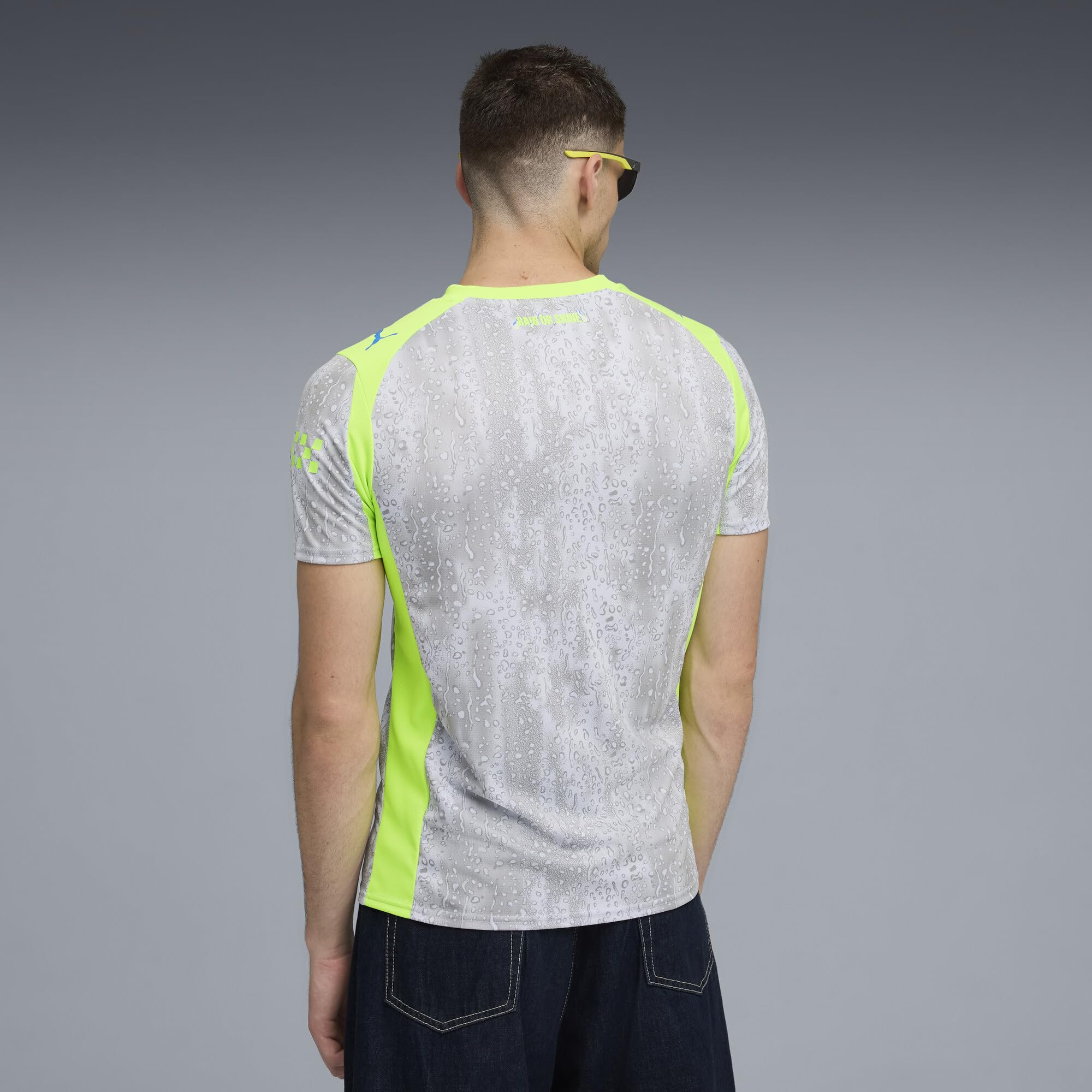 PUMA Herren Manchester City Ausweichtrikot 2025/26 - Grün | Offizielles Replica-Fußballtrikot; kurze Ärmel; normale Passform; dryCELL feuchtigkeitsableitend; atmungsaktives Material