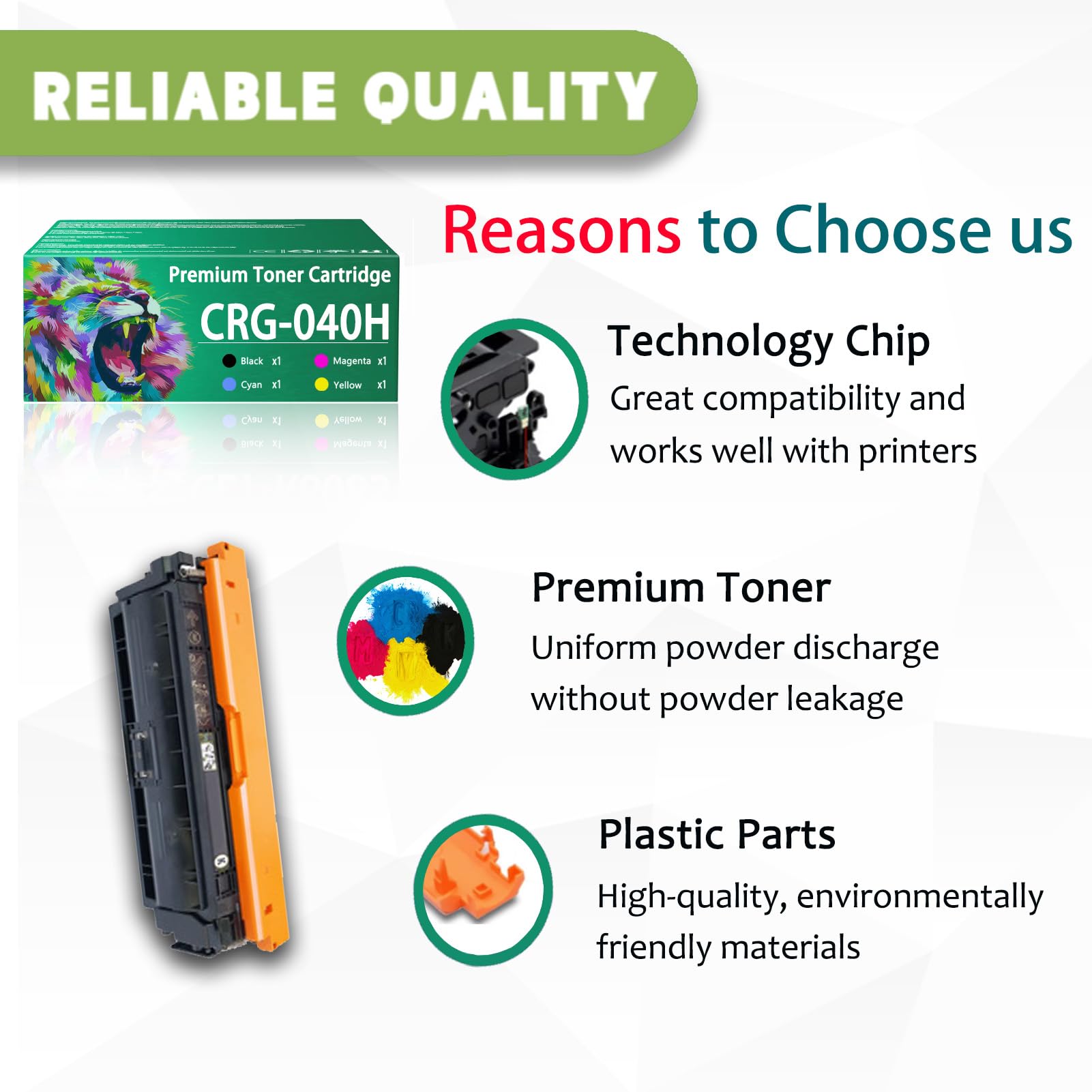 Amazon.com: CRG040H Toner Cartridge Compatible for Canon 040H CRG