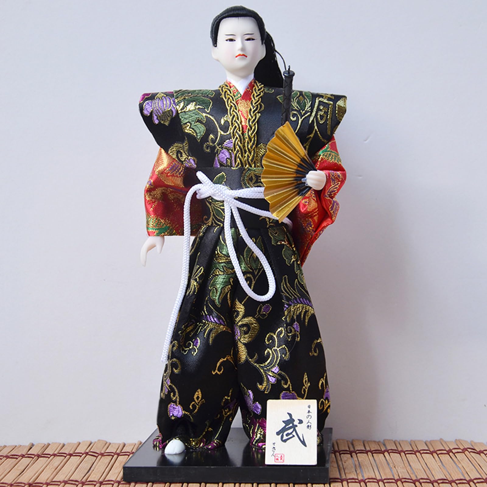 Amazon.co.jp: 本物の12インチの日本の侍男性人形。コレクターや装飾に