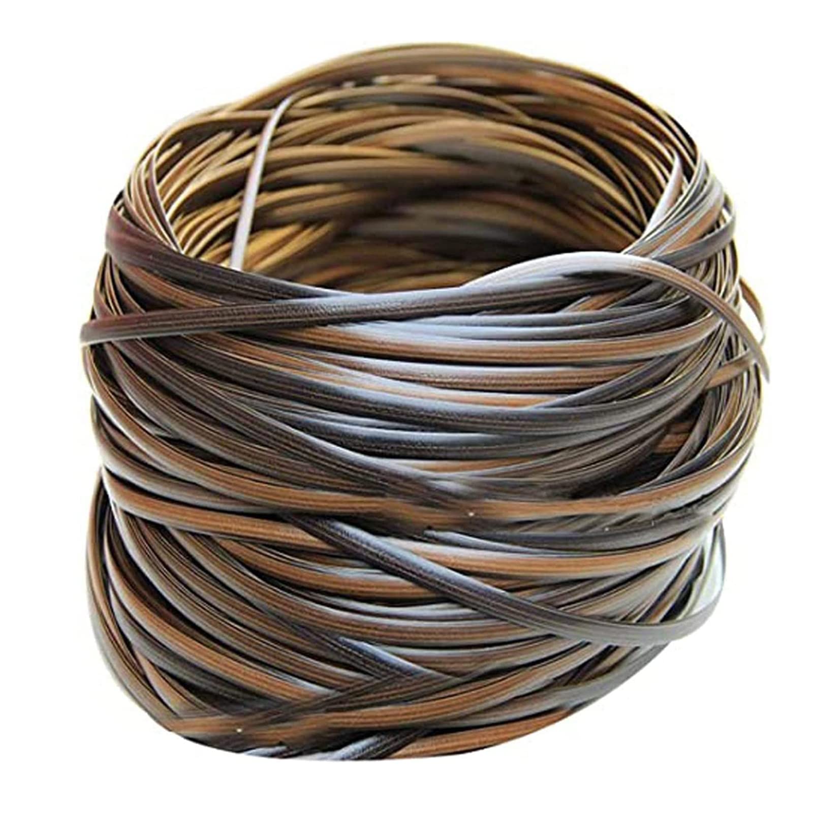 Oudini A Plastic Rattan Wicker Synthetic Rattan Weaving Material,Plastic Imitation Rattan Wovenniture Repair Material Rattan Handmade Woven Basket