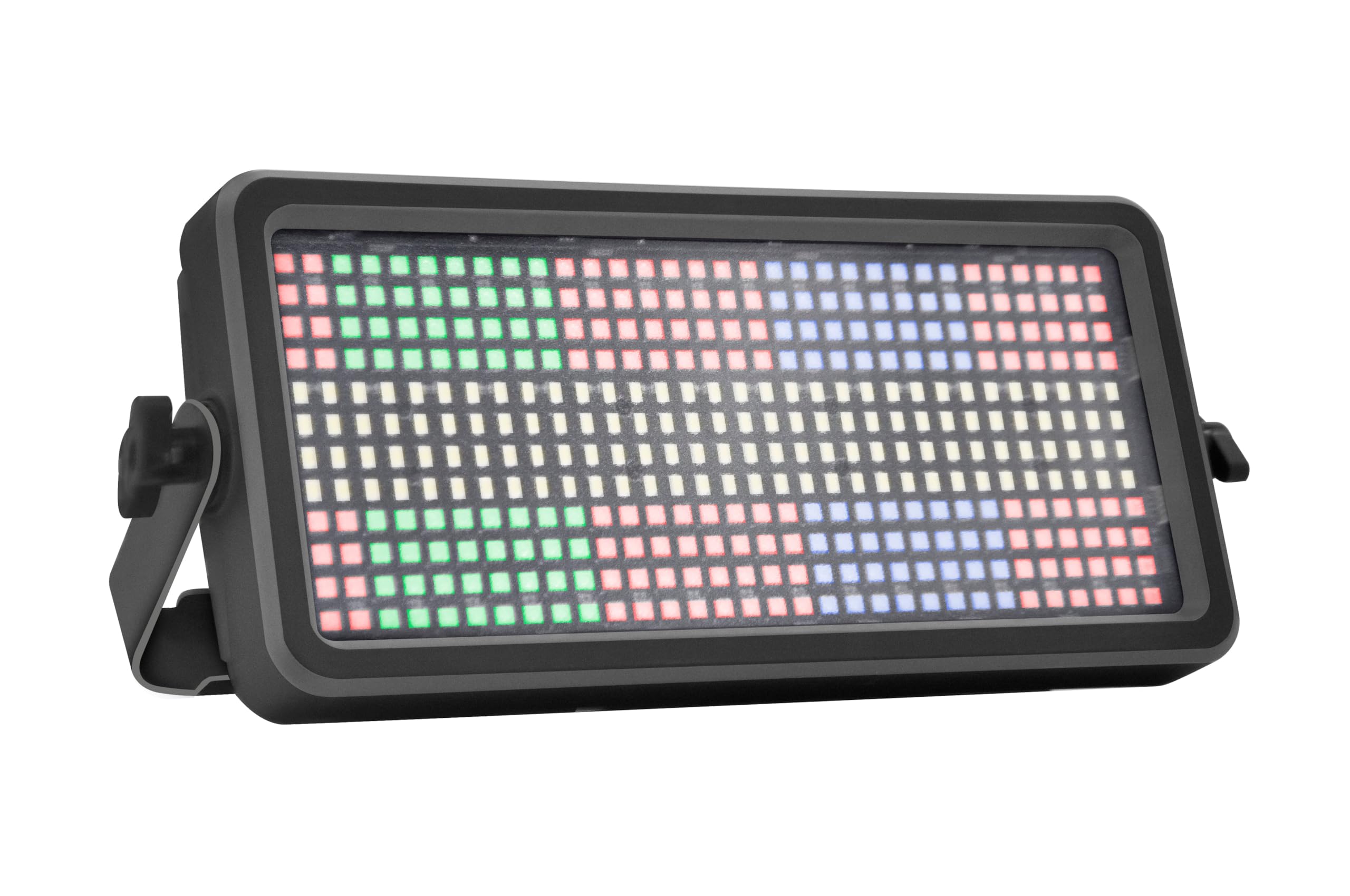 N-Gear ST11 100 W Pannello LED RGB Strobo DMX per DJ, Concerti ed Eventi | 256 LED RGB + 128 bianchi, fascio 135°, distanza 4-30 m - DMX 6/9/64/112 canali, dimmer 0-100%, strobo 0-25 flash/s
