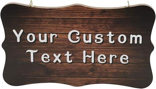 Clobeau Letrero de puerta con nombre personalizado, letreros de madera personalizados para dormitorio, decoración para colgar en la puerta, letrero