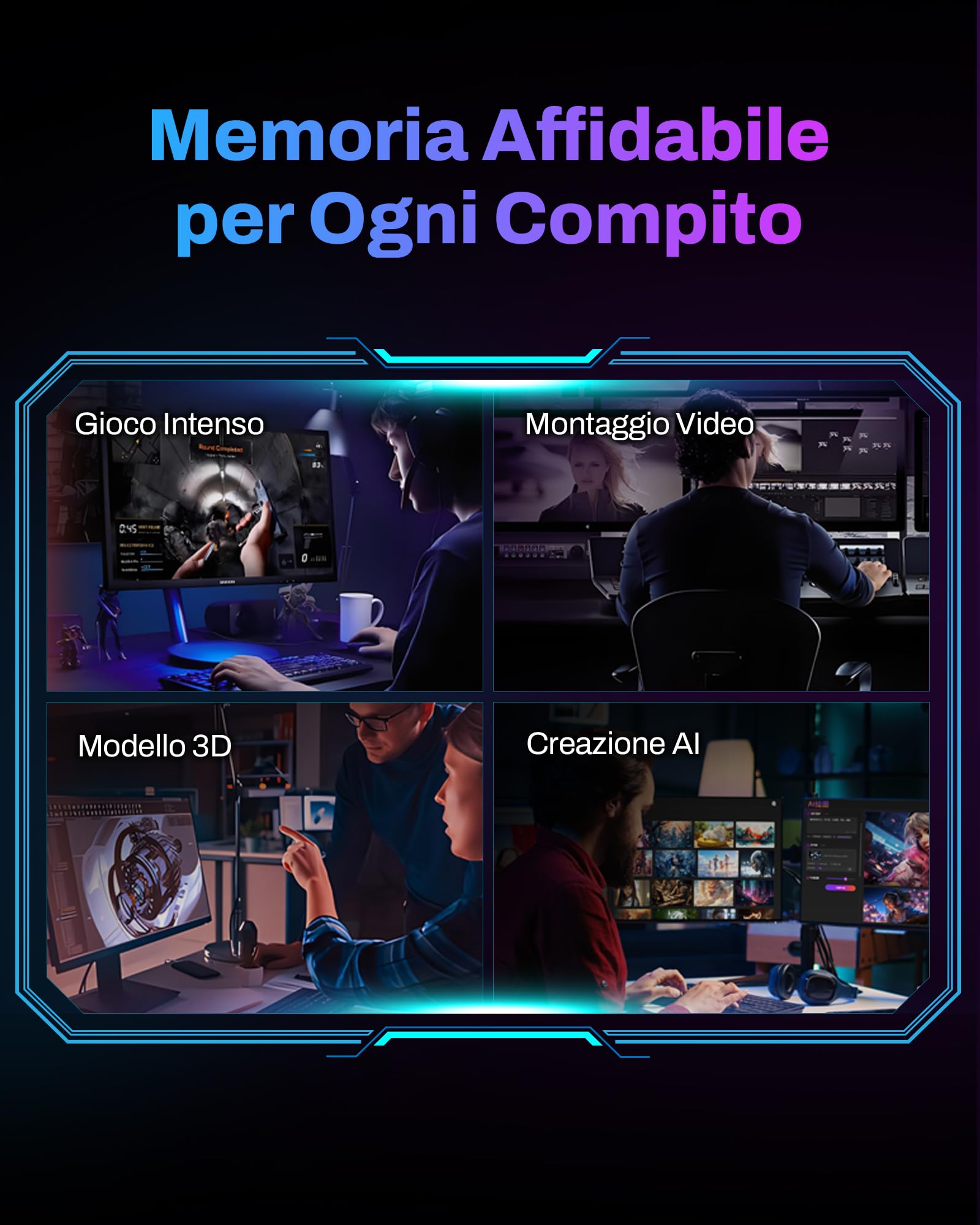 BIWIN Black Opal X570 Gen5 SSD da gioco 1TB - fino a 14000 MB/s di lettura - M.2 2280 NVMe PCIe 5.0 con 3D TLC NAND - Disco interno professionale per laptop e desktop