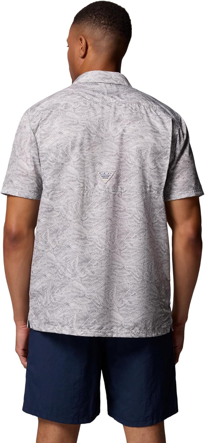 Columbia Men’s Super Slack Tide Camp Shirt Short Sleeve - Image 2