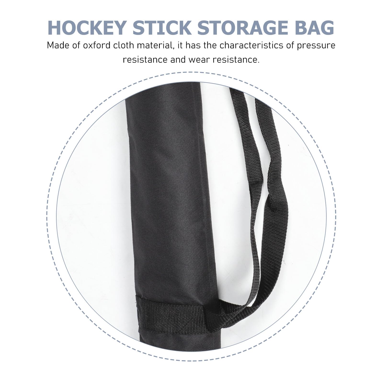 Alasum Bolsa Seguro Palos Hockey y Portátil de Palo de Oxford Tela al para Diseño Cremallera Fácil de Usar Especial Que Se Adapta para Almacenamiento y Transporte