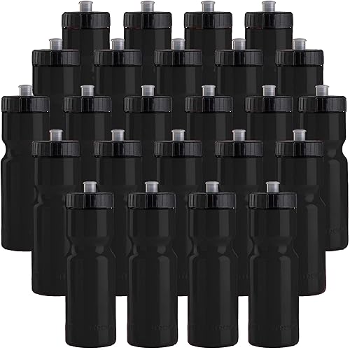 50 Strong Bulk Water Bottles 24-Pack – 22 oz BPA-Free
