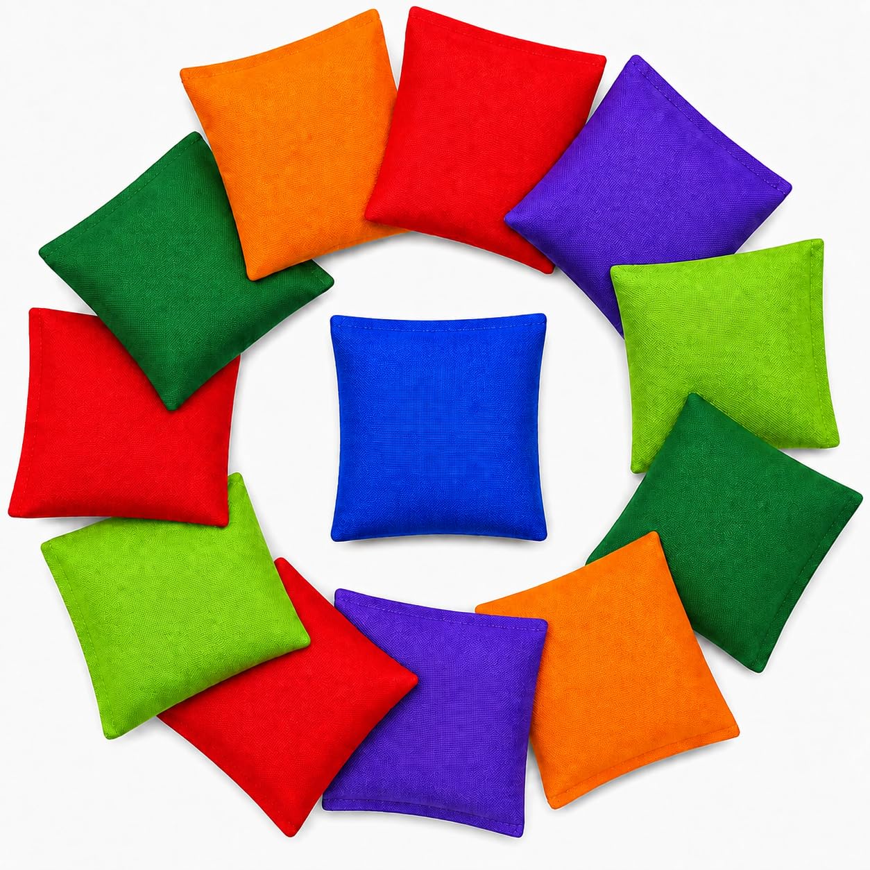 ean Bags,15 PCS Bean Bags Throwing,5.5x5.5 cm Toss Beanbags