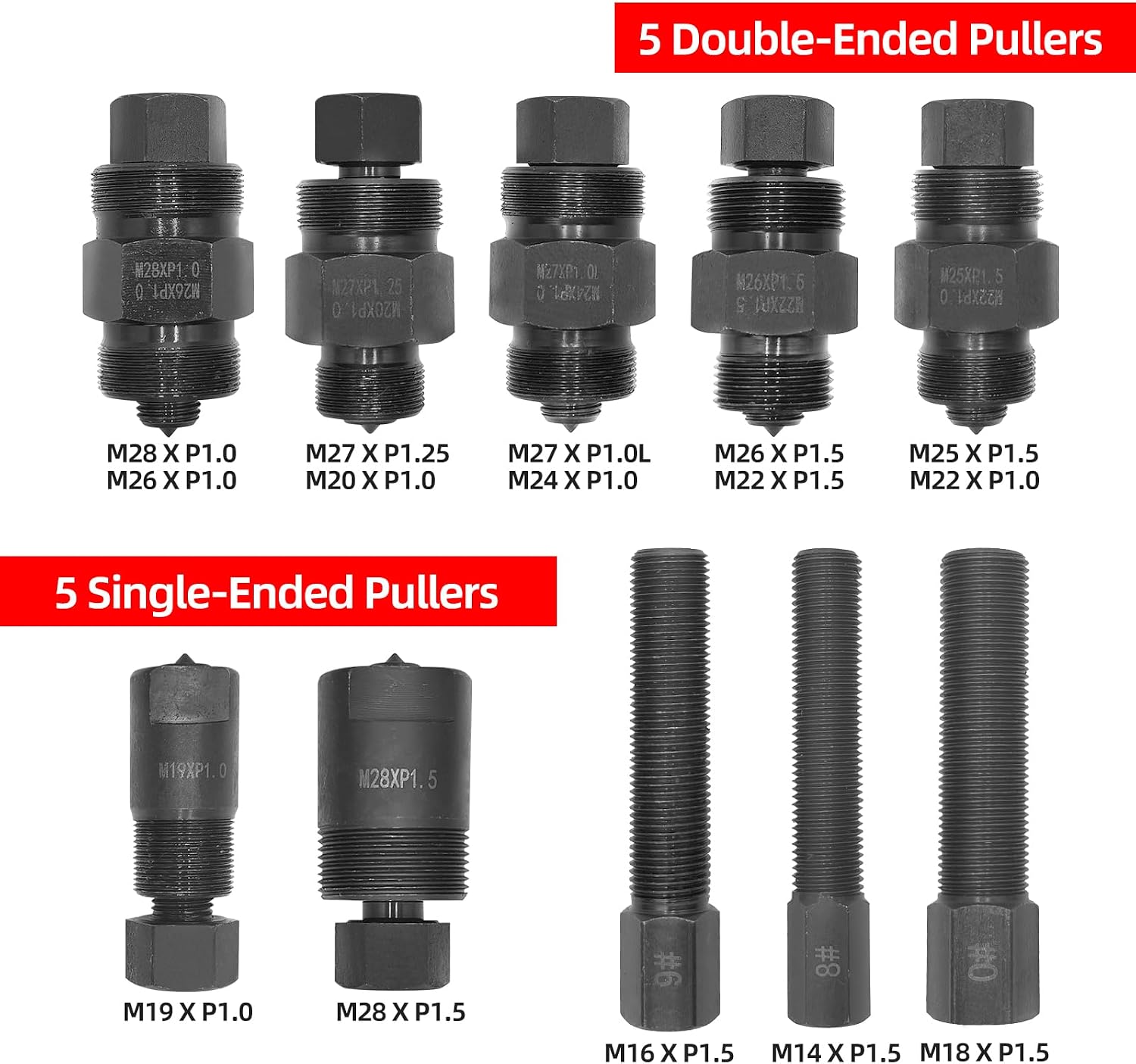 Universal 10Pcs Flywheel Puller Tool Set