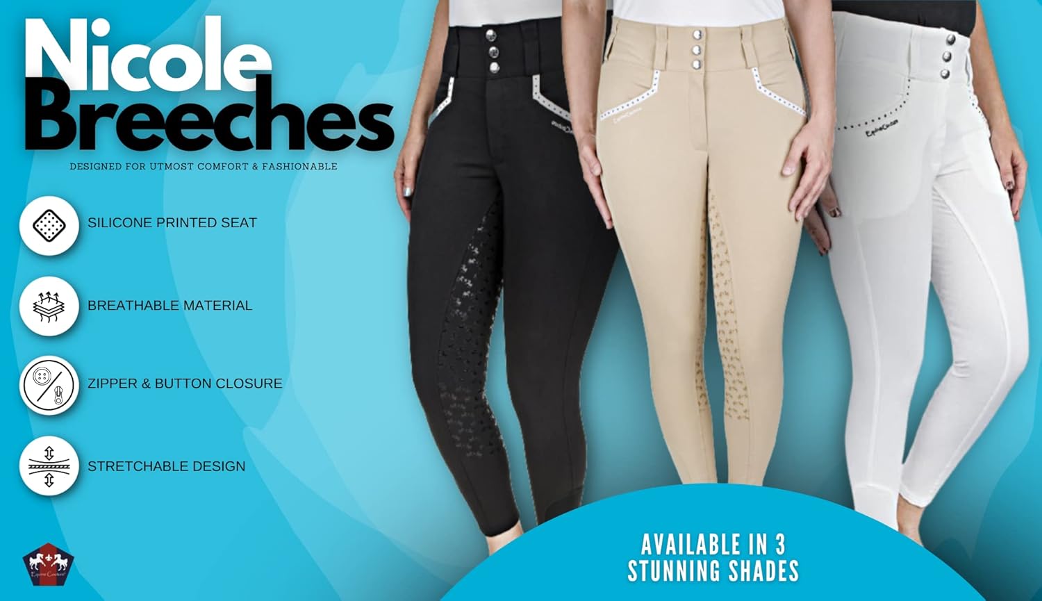 Equine Couture Nicole Full Seat Breech