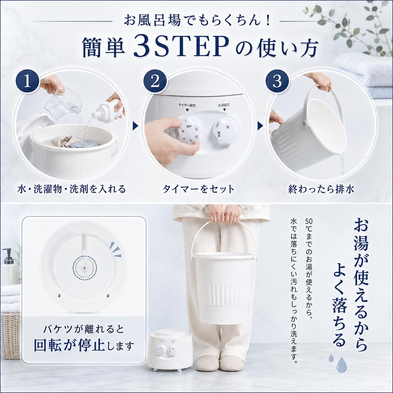 【Adotpo】小型洗濯機 バケツ型 ミニ洗濯機 コンパクト ポータブル 予洗い Amazon.co.jp: 【Adotpo】小型洗濯機 バケツ型 ミニ洗濯機 コンパクト