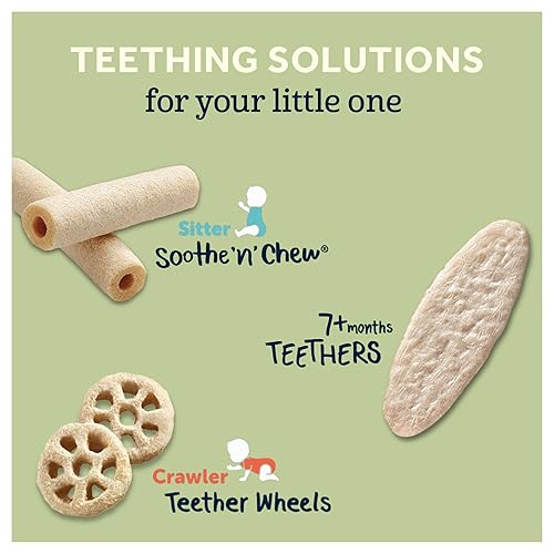 Miniatura 8 de Gerber Graduados dedo alimentos Botes de cosecha Apple Wagon Wheels, 1.48 oz (Paquete de 6)