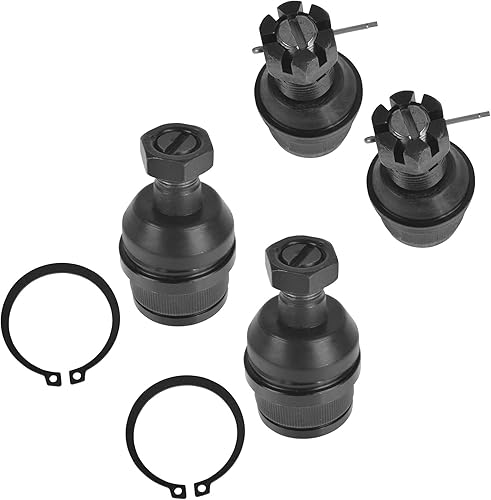 TRQ Juego de rótulas delanteras compatibles con Chevrolet 72-93 Dodge 72-79 Ford GMC 72-80 International 72-91 Jeep 75-81 Plymouth