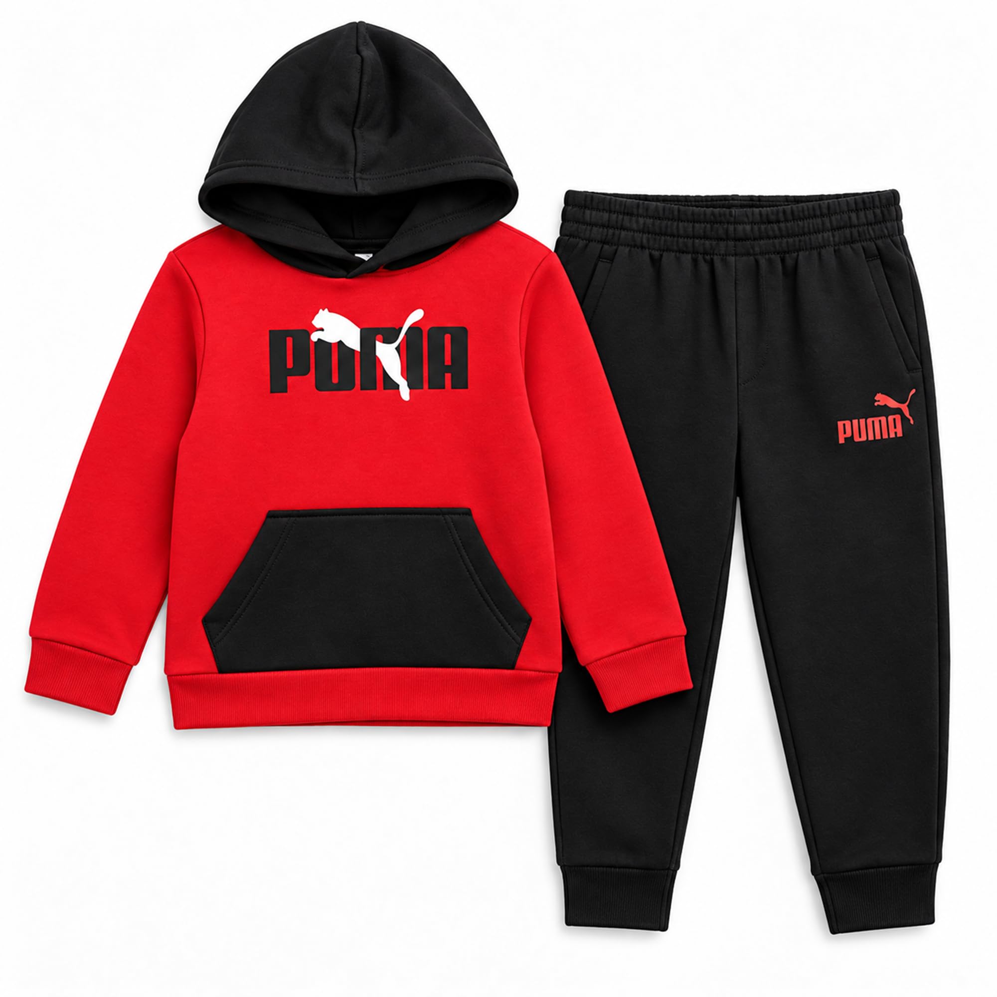 Baby Boys 2 Piece Fleece Pullover Hoodie & Jogger Set