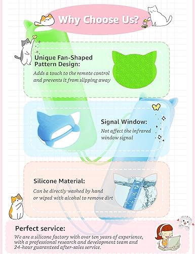 Miniatura 3 de Funda de silicona compatible con HisenseTCL Roku TV, Steaming StickExpress, controlador de repuesto universal que brilla en la oscuridad, color