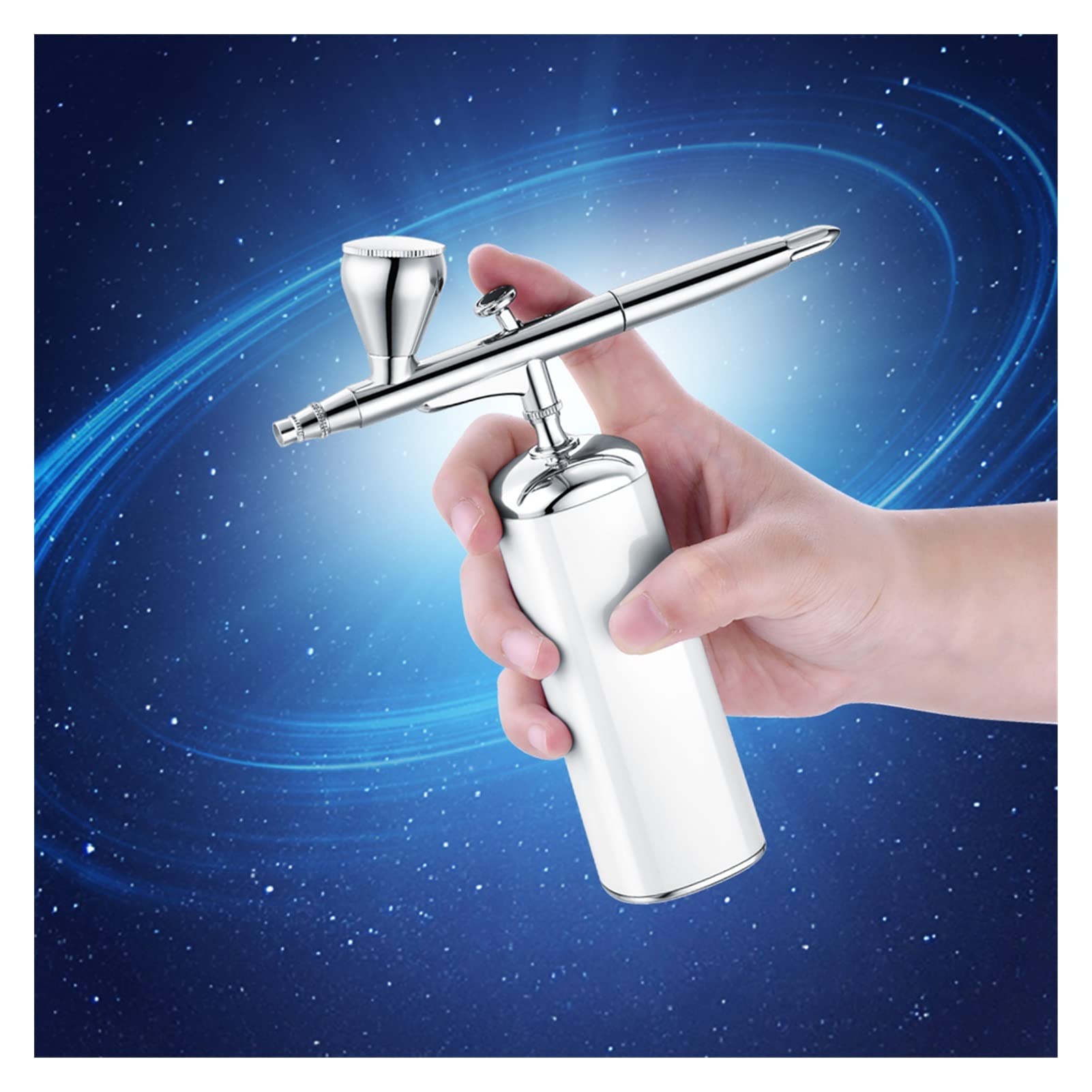 Pistolet à peinture Aérographe portable avec ensemble de compresseur Coffre-fort multifonctionnel Grande capacité Kit de nettoyage pour pistolet à encre Kit de nettoyage de pistolet à peinture pour