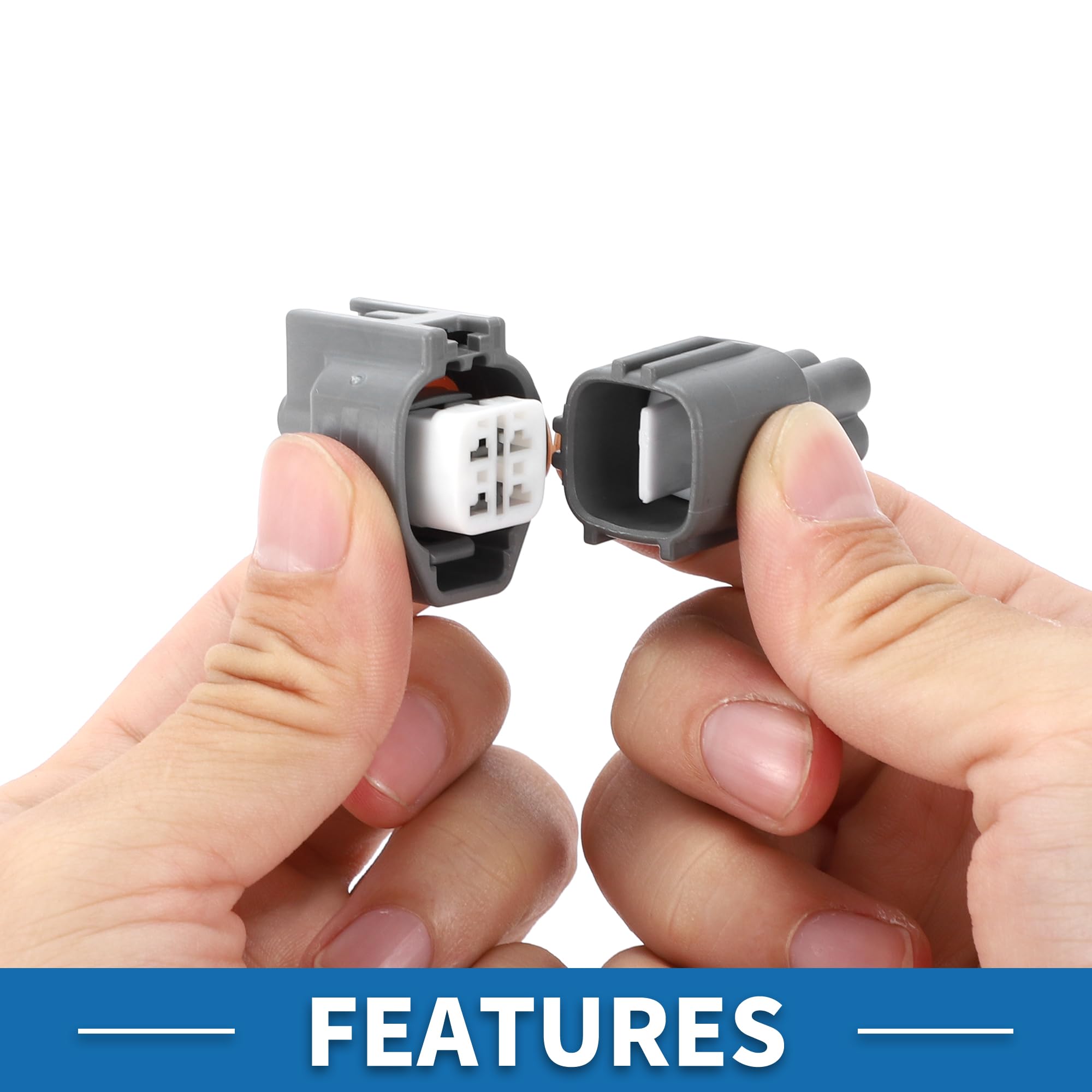 Amazon.com: A ABSOPRO 4 Pin O2 Oxygen Sensor Connector Plug No 