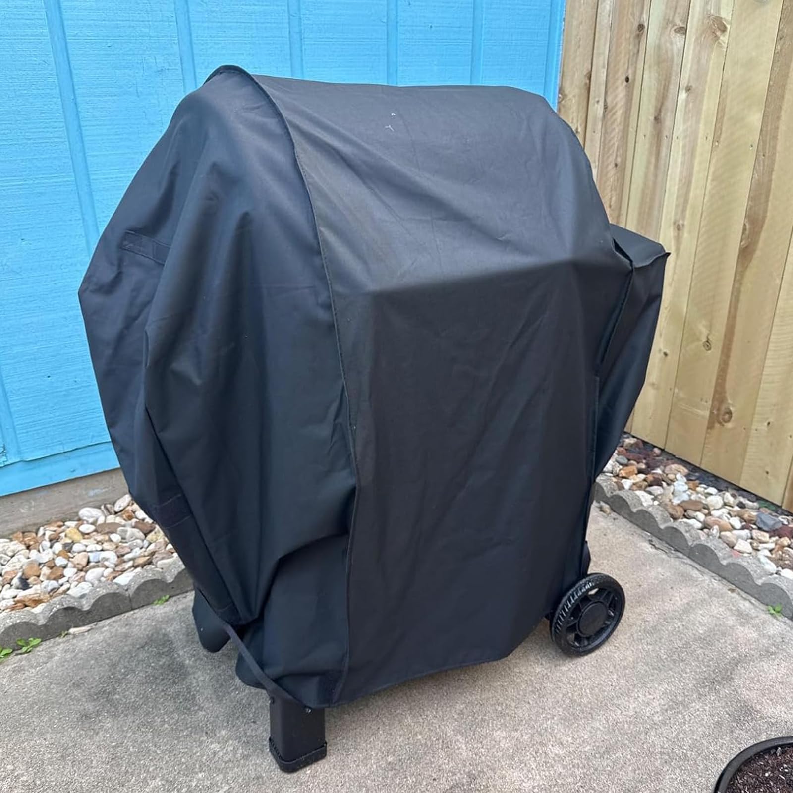 Copertura per barbecue Weber Searwood 600 a pellet, tessuto impermeabile 600D