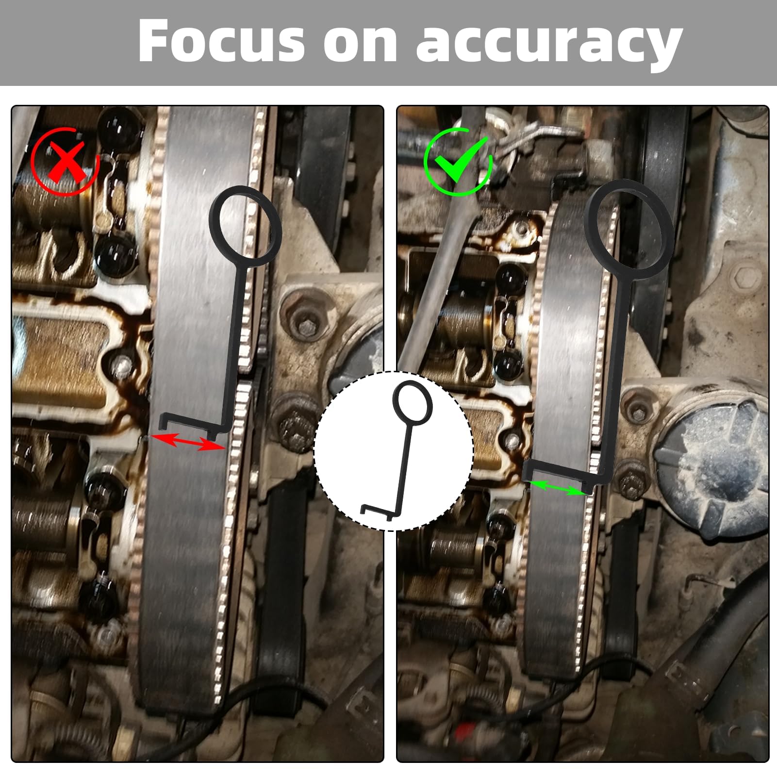 2 Calibri Usura Cinghia Distribuzione PSA - Strumento Diagnosi Per Motori 1.0L E 1.2L