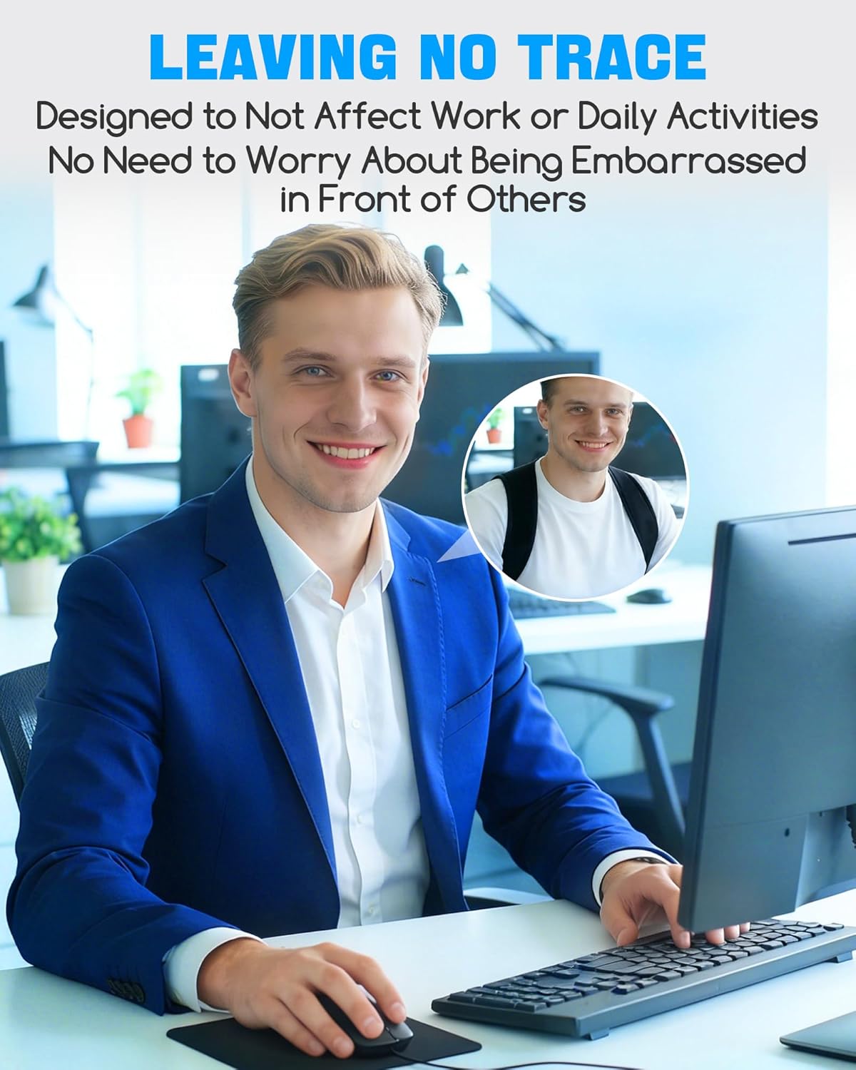 Posture Corrector for Men and Women - Invisible & Mesh Breathable Upper Back Brace - Adjustable Back Straightener - Relieve Shoulder, S(28-37inch)