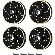 RC Brass Wheel Weights Brass Wheel Hex Adapter for 1/32 Redcat Ascent-32 | Brass Counterweight RC Upgrade Parts
