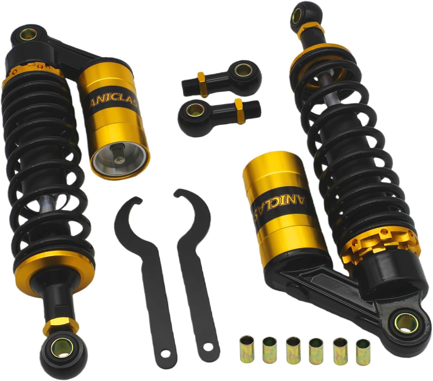 Amazon.com: Aniclas Pair 320mm&340mm motorcycle shocks Universal