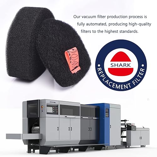 Miniatura 3 de Paquete de 6 filtros de espuma y fieltro de repuesto para aspiradora de mano inalámbrica Shark Ultra Cyclone Pet Pro Plus CH951 CH951C CH900WM CH901